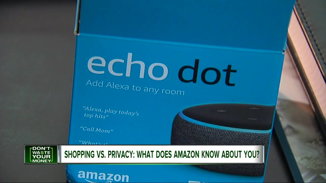 Shopping Vs. Privacy:: What does Amazon know about you?