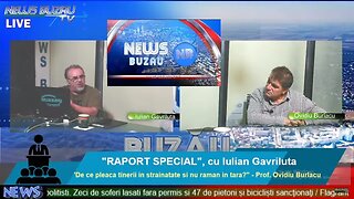 LIVE - TV NEWS BUZAU - "Raport special", 'De ce pleaca tinerii in strainatate si nu raman in tara?"