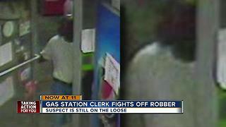 Gas station robber