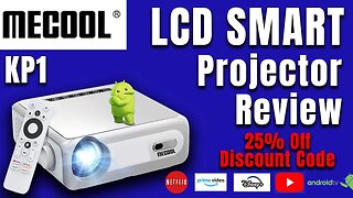 👉 MECOOL KP1 240" LCD SMART PROJECTOR REVIEW | BIG DISCOUNT 👈