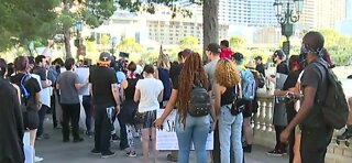 More protests take over the Las Vegas Strip