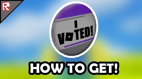 HOW TO GET THE 8TH ANNUAL BLOXY VOTING PIN ON ROBLOX!