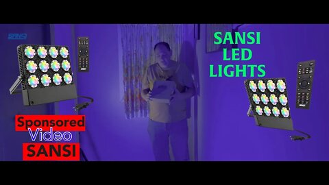 Cheap RGB,LED Light 🌈 setup for streaming by SANSI Party 🎊 Light #Sansi #SANSI_LED