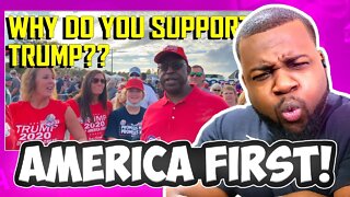 Why Do You Support President Trump Gastonia, NC Trump Rally