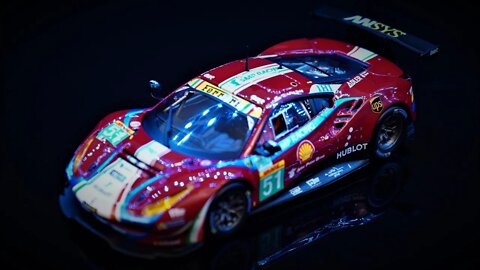 Ferrari 488 GTE "Nr.51 6H Silverstone" - Bburago 1/43 - UNDER 2 MINUTES REVIEW