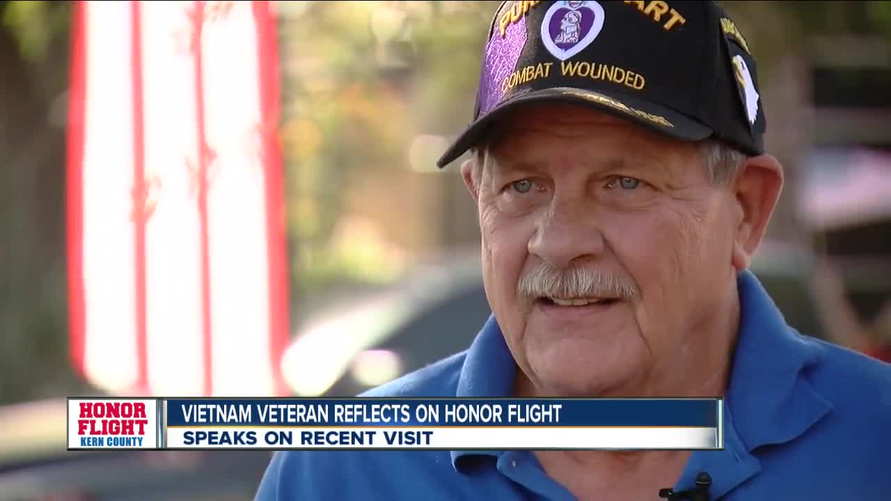 Local Vietnam veteran reflects on Honor Flight Experience