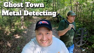 Metal Detecting search for Ghost Town Lost Church in Alabama