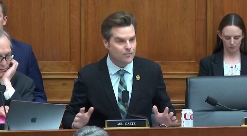 Rep Matt Gaetz: Shut Off The Flow Of Illegals!