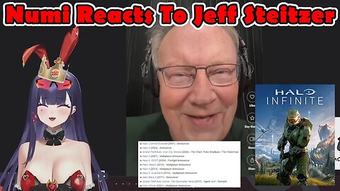 @AkumaNihmune Reacts to Halo VA Jeff Steitzer #vtuber #clips