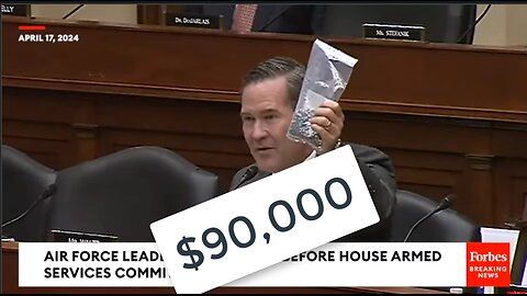 Your Tax Dollars at Work - $90,000 for a Bag
