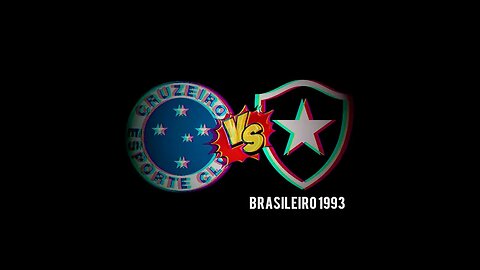 Cruzeiro 3x0 Botafogo - 1993 - Campeonato Brasileiro