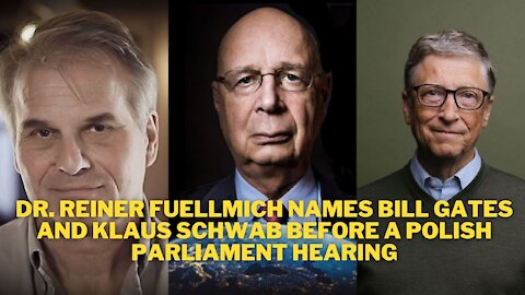 Dr. Reiner Fuellmich indicts Bill Gates and Klaus Schwab before a Polish Parliament Hearing