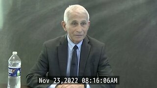 Deposition of Dr. Anthony Fauci, NIAID Director and White House Chief Medical Advisor