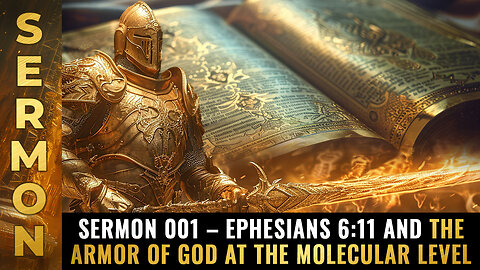 Mike Adams sermon 001 – Ephesians 6:11 and the Armor of God at the MOLECULAR level