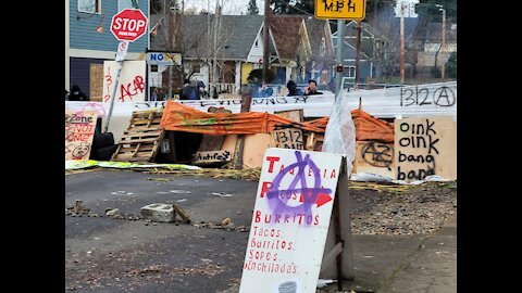 Ari On Grant Stinchfield about visiting the Portland Autonomous Zone