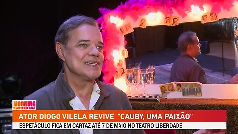 Felipeh Campos entrevista Diogo Vilela que revive Cauby Peixoto em peça