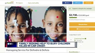 Family seeks help burying children killed in car crash on I-96