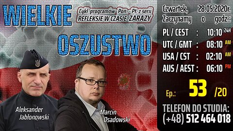 WIELKIE OSZUSTWO - Olszański, Osadowski NPTV (28.05.2020)