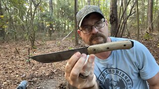 Homemade Bushcraft knife (FAIL)