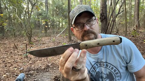 Homemade Bushcraft knife (FAIL)