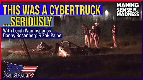 That's A Picture Of A Cybertruck...NO ONE SURVIVED