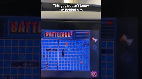 He didn't know he was behind him #shorts #funny #battleship