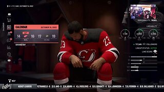 NHL 23 (Be A Pro Career) Second Regular Season Game