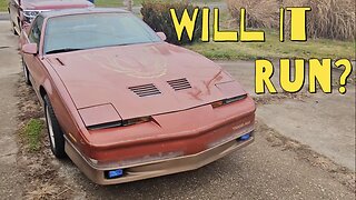 Will It Run 85 Firebird Trans Am?