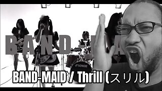 BAND-MAID / Thrill (スリル) (Official Music Video)[REACTION]