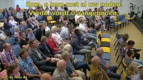 Zondagavond Doopdienst in Baptistengemeente Beth El Hoogeveen J. Boelhouwers