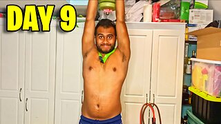 HardGainer Spring Cut Day 9 - Chest, Shoulders & Triceps Home Workout