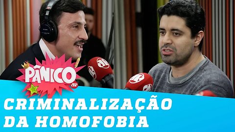 Tiago Pavinatto e Flavio Morgenstern discutem a criminalização da homofobia