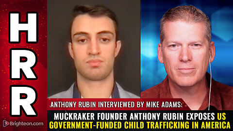 Muckraker founder Anthony Rubin exposes US government...