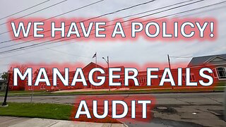Misinformed Manager - Library Audit - Warren Ohio