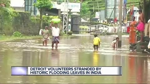 Kerala floods leave some metro Detroit residents stranded in India