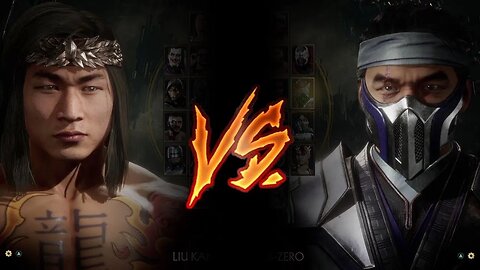 LIU KANG VS SUBZERO (LIU KANG WILL ALWAYS BE TOP TIER)