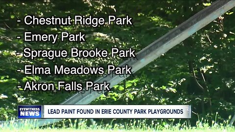 Parks test positive for lead