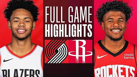 Game Recap: Rockets vs Trail Blazers 131 - 137