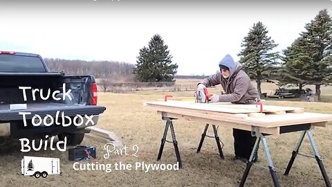 DIY Truck Tool Storage! (Part 2) - Cutting the Plywood!