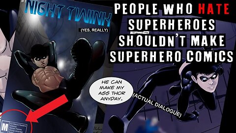 NIGHT TWINK REVIEW! LGBT Comics - Is there a Market for them? Why are so Many of them so Bad?