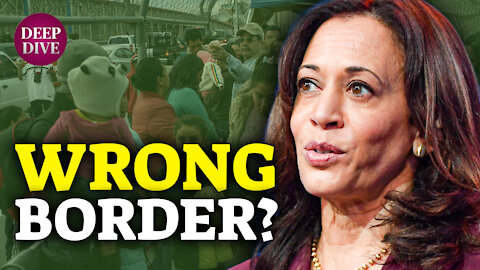 VP Harris in Hot Seat for Visiting 'Wrong Border'; Hundreds of Illegal Migrants Smuggled Across