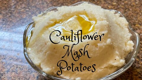 Keto Cauliflower Mash Potatoes – UPDATE Holiday Recipe Challenge