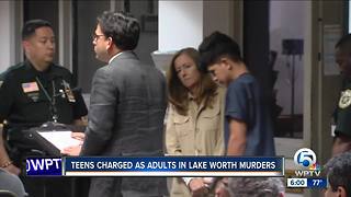 Teens held without bond in Lake Worth homicides