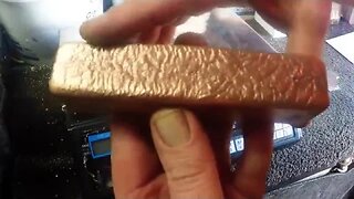 Melting CPU Heat Spreaders into a Copper Nickel Bar