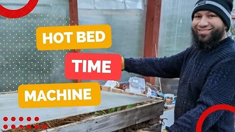 Free Greenhouse Heating Using Hotbeds