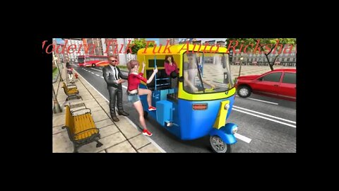 Modern Tuk Tuk Auto Rickshaw: Free Driving Games: #carsimulator #tuktukricksnaw #moreviews