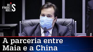 Maia tem encontro com embaixador da China sobre vacina