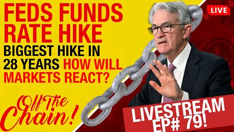 FED Funds Rate Hike Live! - How Will #Crypto Markets React?!