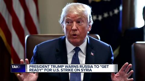 Trump warns Syria missiles will be coming, calls Bashar al-Assad a 'gas killing animal'