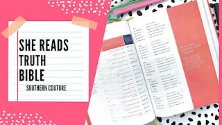Review and Flip-Through of She Reads Truth Bible